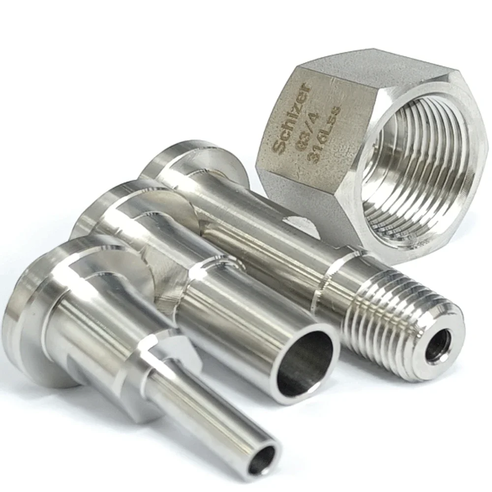 

3/4 BSPP Female Right Hand To 1/4" NPT Male Or 1/2" Tube Auto Weld SUS316L Stainless Steel Pipe Fitting Gas cylinder valve