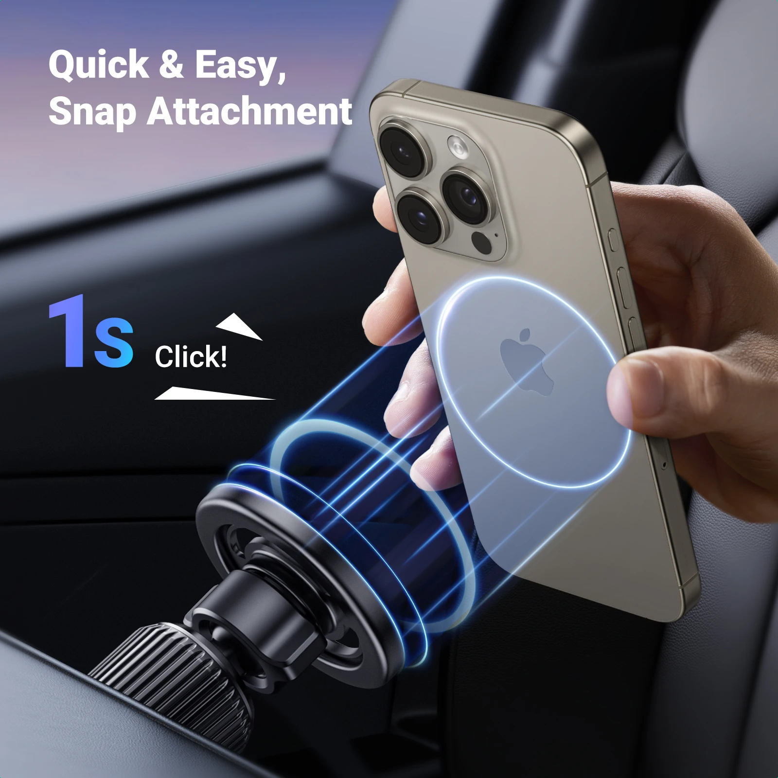 UGREEN Magnetic Car Phone Holder For Magsafe iPhone 16 15 14 Pro Max Xiaomi Samsung Air Vent Holder  Strong Magnet Phone Stand