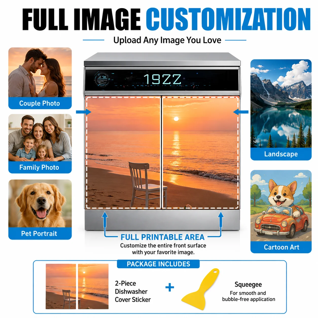 Custom Full Picture Dishwasher - Kitchen Appliances Pictures 评论和价格