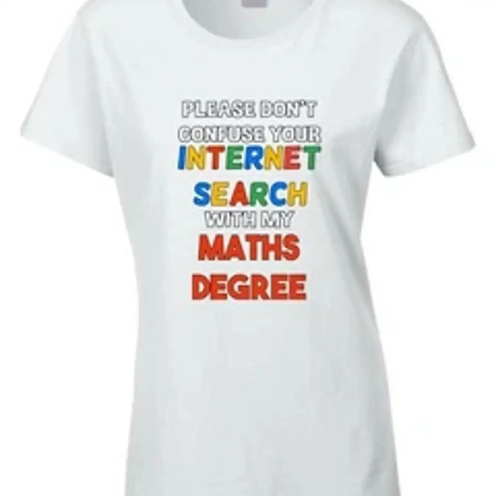 Mathe lustiges Damen T Shirt cool Internet Absolvent Experte Witz Geschenk Mathematik vintage Washed Comfortable streetwear