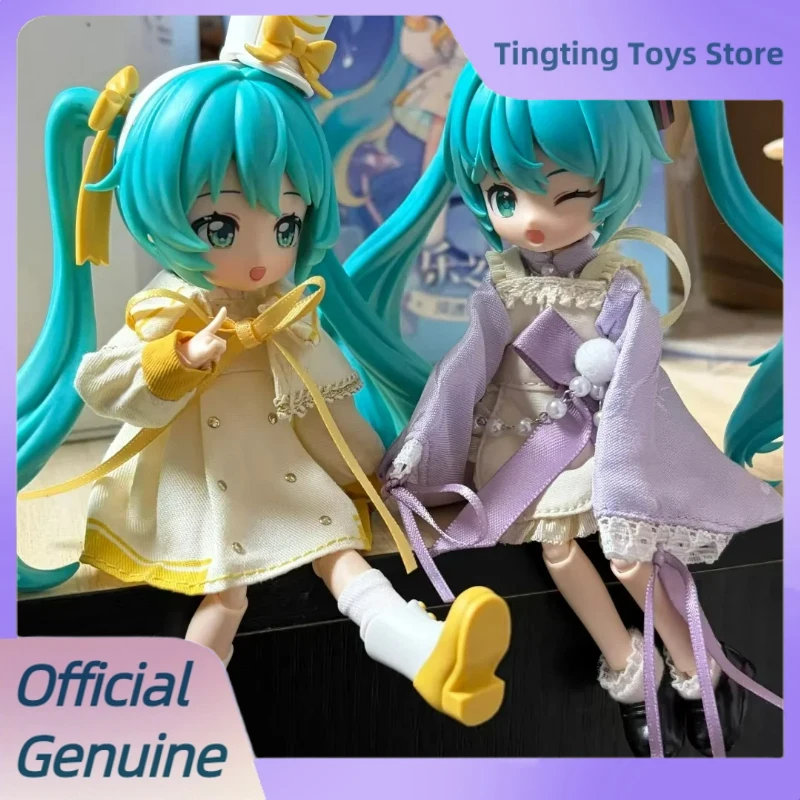 Nueva Caja Ciega Original de la Serie Vocaloid de Hatsune Miku, Figura de Anime de 14 cm, Caja Misteriosa Kawaii Bjd, Decoración, Colección de Figuras de Anime, Regalos para Niños