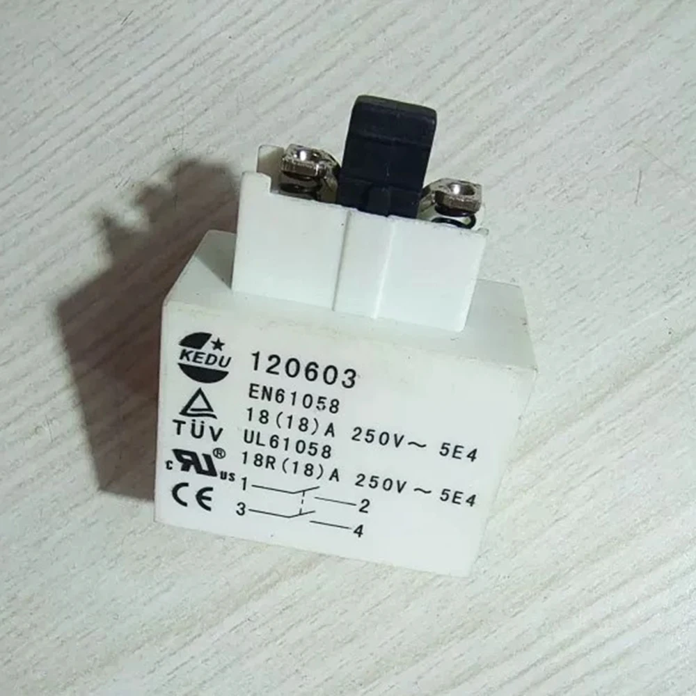 KEDU 120603 Push Button Switch for MG10-355S Cutting Maching and 5135 Steel Machine