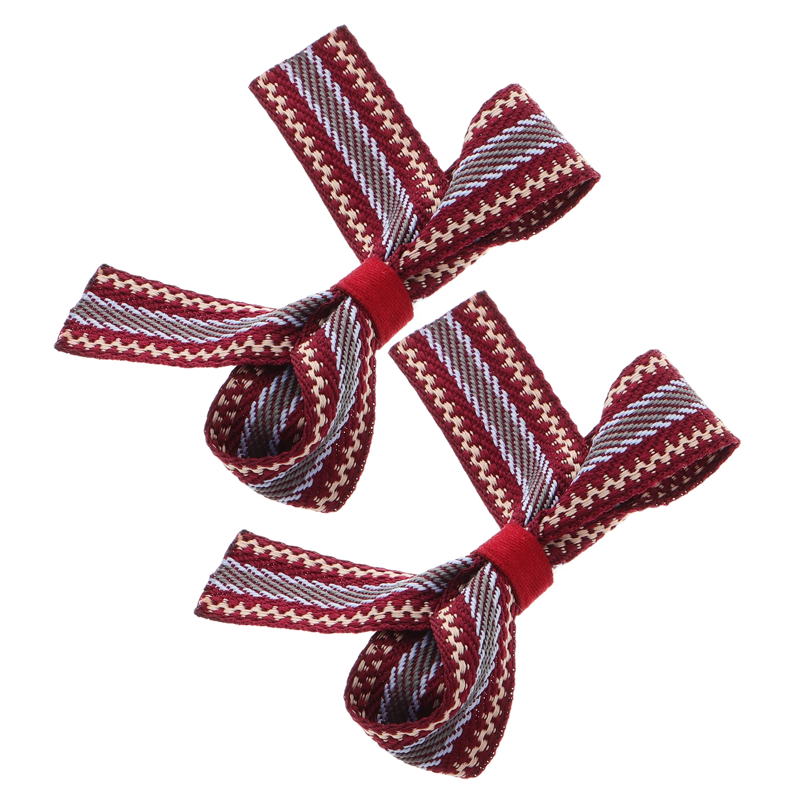 

Ethnic Red Birthday Accessories Decorative Mini Mini Bow Hair Small Bow Hairpin Clips Barrettes Small Hair Clips Child
