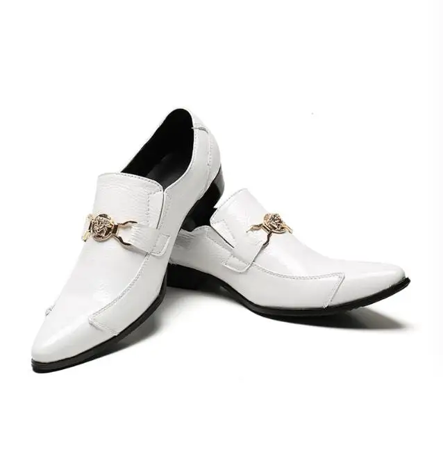 

Korean Style Pointed Leather Shoes, Fashionable Stylist, Vasual Cowhide Men's Shoes, Wedding Banquets, Nightclubs