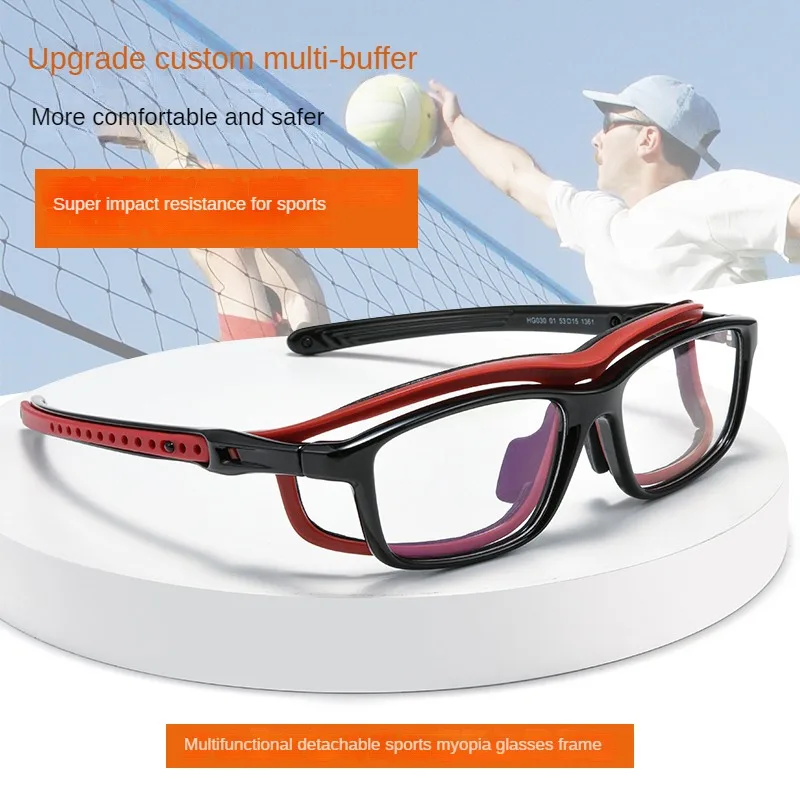 Adults Sports Goggles for Basketball Football Baseball Glasses Anti-impact Men Fitness Training Cycling Eyewear Myopia Frame