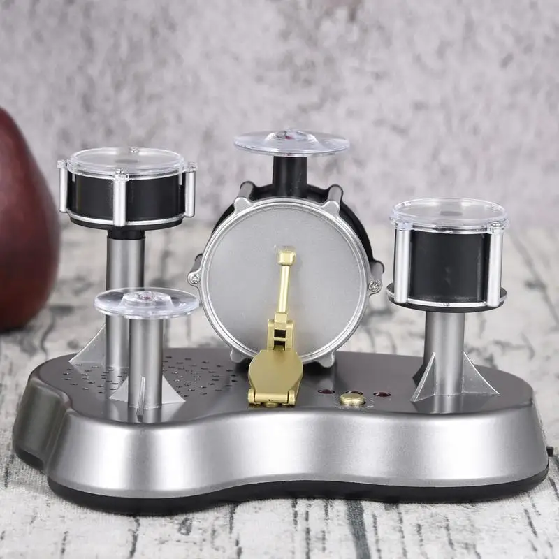 Mini Finger Drum Set Desktop Drum Set Portable Mini Drum Set For Desk Desk Musical Miniature Drum Set Touch-sensitive Drum Toy