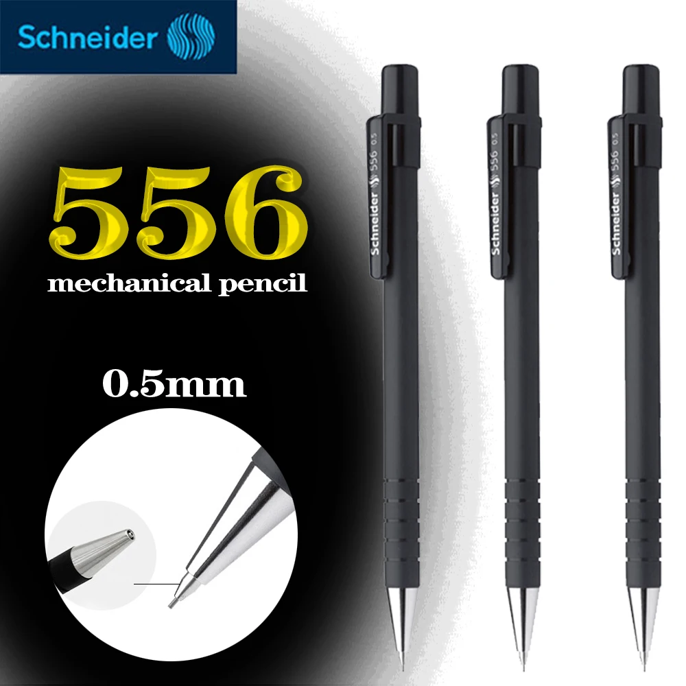 

1 шт. механический карандаш Schneider 556 для письма, рисования, рисования, рисования, письма, школьные канцелярские принадлежности 0,5 мм, милые школьные принадлежности