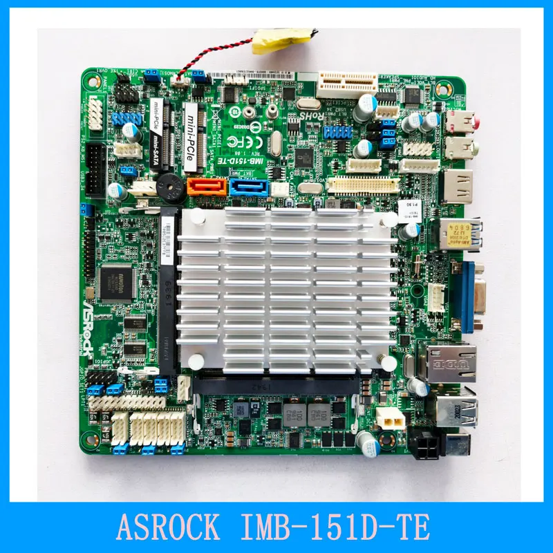 ASROCK IMB-151D-TE オリジナル産業用制御マザーボード - コアメインボード - 医療用マザーボード - テスト作業