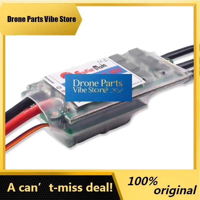 

DronePDIY Parts SunriseModel ICE 4-14S 120A 180A HV ESC For Brushless Motor RC Model Helicopter Airplane