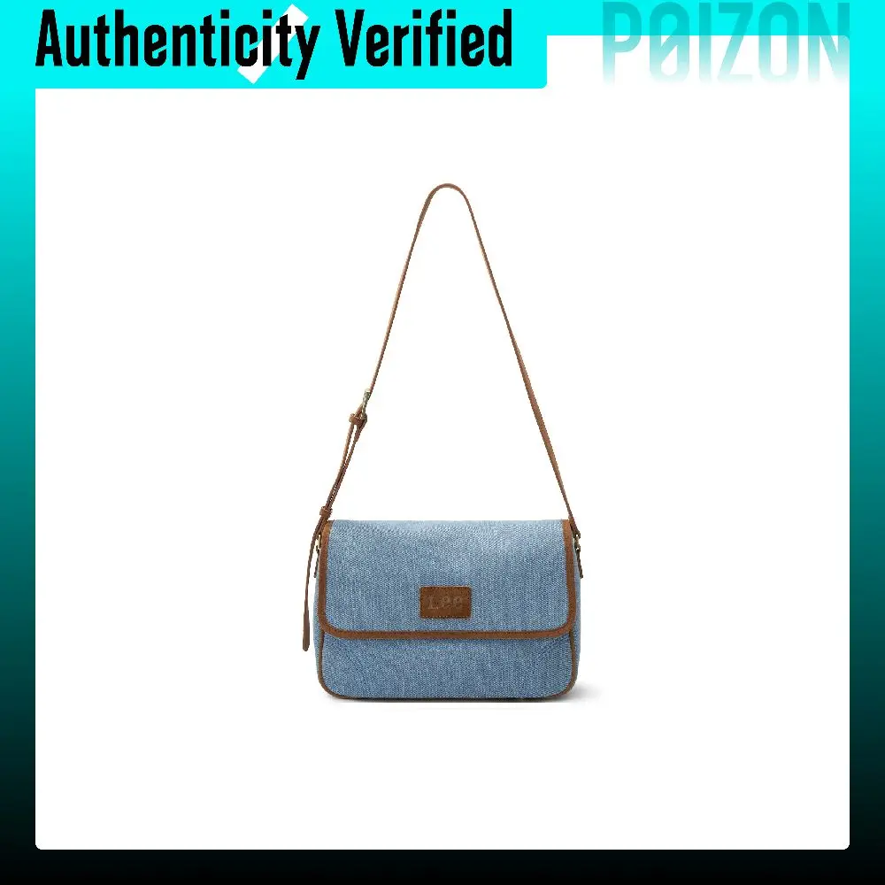Lee Fabric Shoulder Bag, Crossbody Bag Regular Women's Denim & Brown LE250183M-313
