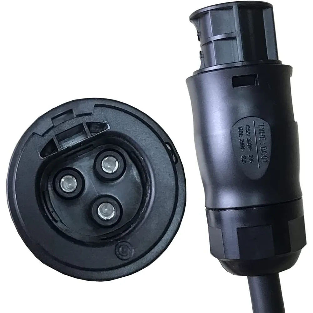 Multi Functional 3 Pole Waterproof Connector End Cap for Betteri BC01 Works Seamlessly with For hoymiles Systems