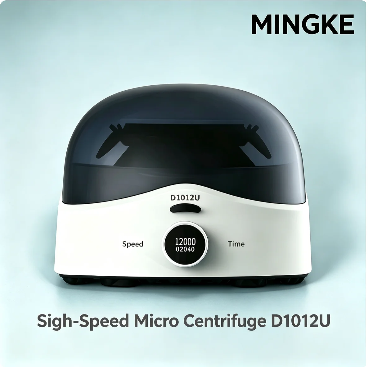 Mini High‑Speed Micro Centrifuge D1012U, 12000RPM Lab PCR Centrifuge for 0.2‑2ml Micro Tubes, Low Noise Desktop Centrifuge