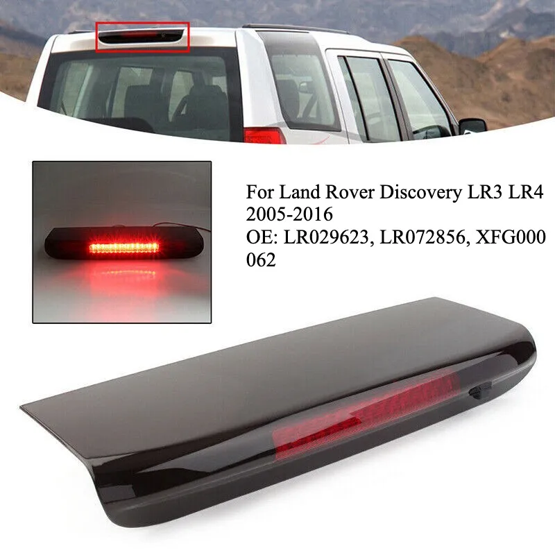 

Red LED High Mount 3rd Third Brake Light Stop Lamp For Land Rover Discovery 3 4 LR3 LR4 2005-2016 Rear Tail Auto Parts