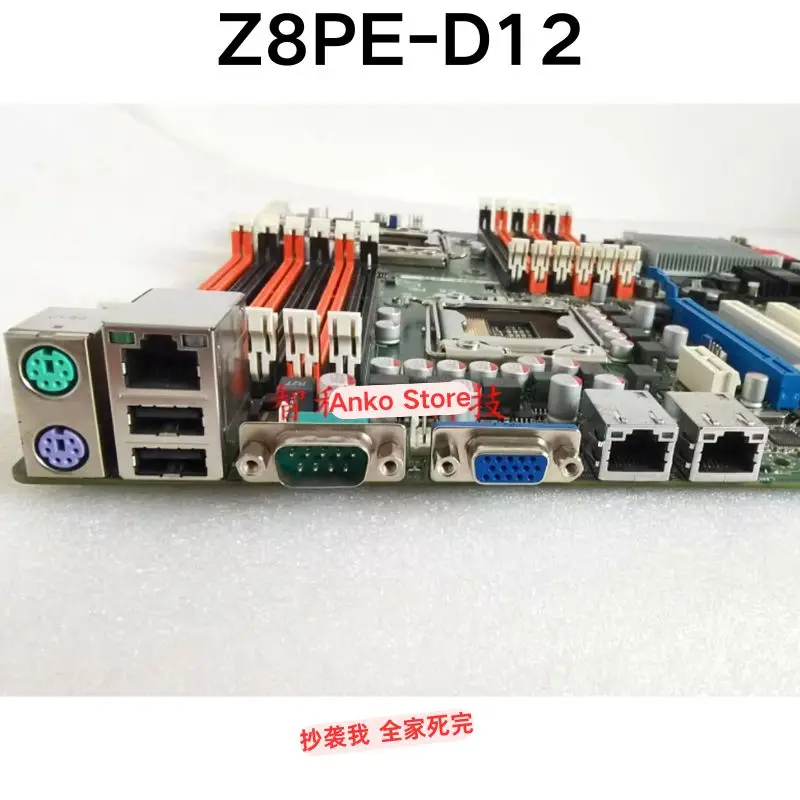 Second-hand test OK  Z8PE-D12 server motherboard