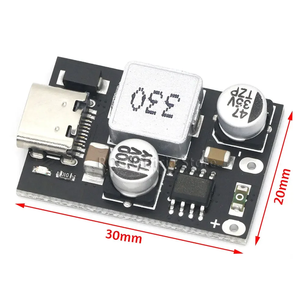 Type-C 20W PPS Quick Charging Module QC3.0 PD3.0 HUAWEI SCP Overvoltage Over Temperature Protection For 18650 Battery Power Bank