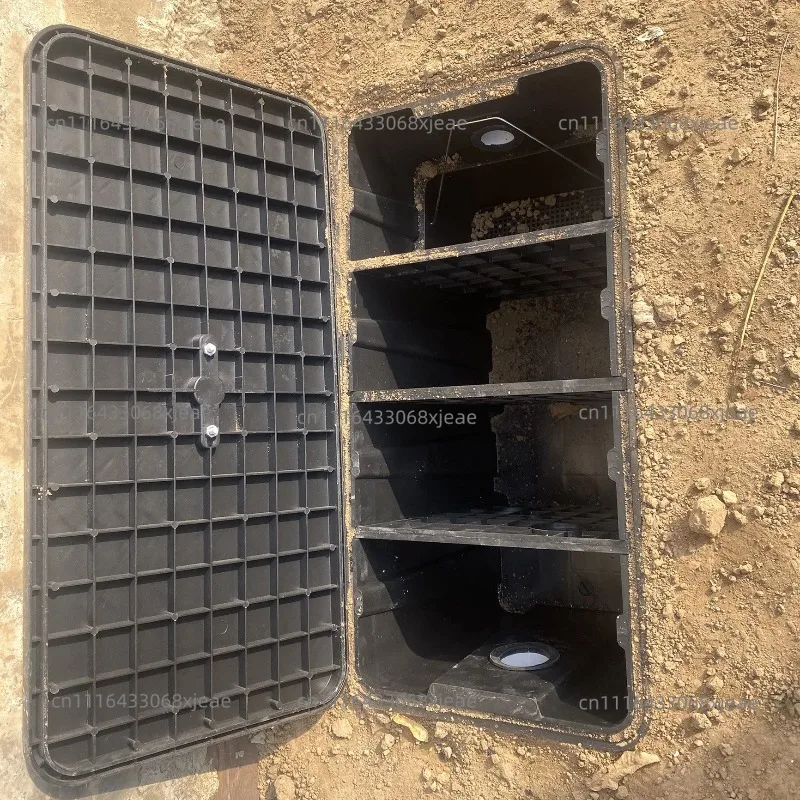Plastic PP Sewage Treatment Device, Small Purification Tank, Oil Separator, Hotel Grease Trap, Small Sewage Sedimentation Tank