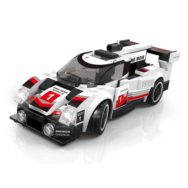 

24 HEURES DU MANS Speed Champion Germany Supercar Building Block Super Sport Car Vehicle Bricks Lemans Racing Toys Collection