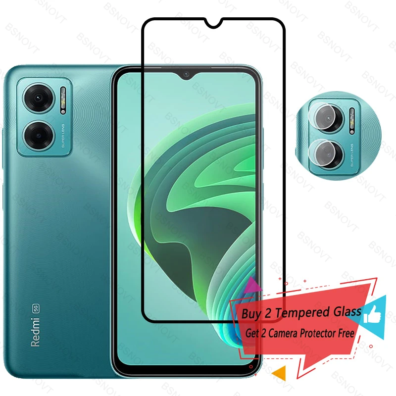 

Full Cover Glass For Xiaomi Redmi 10 5G Screen Protector Tempered Glass For Redmi 10 5G Glass For Redmi 10 10C 9A 9T Camera Lens