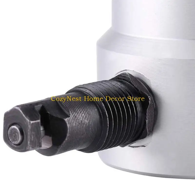 92MF Double Head Iron Nibbler Cutting Tool Electric Drill Attachment Modification