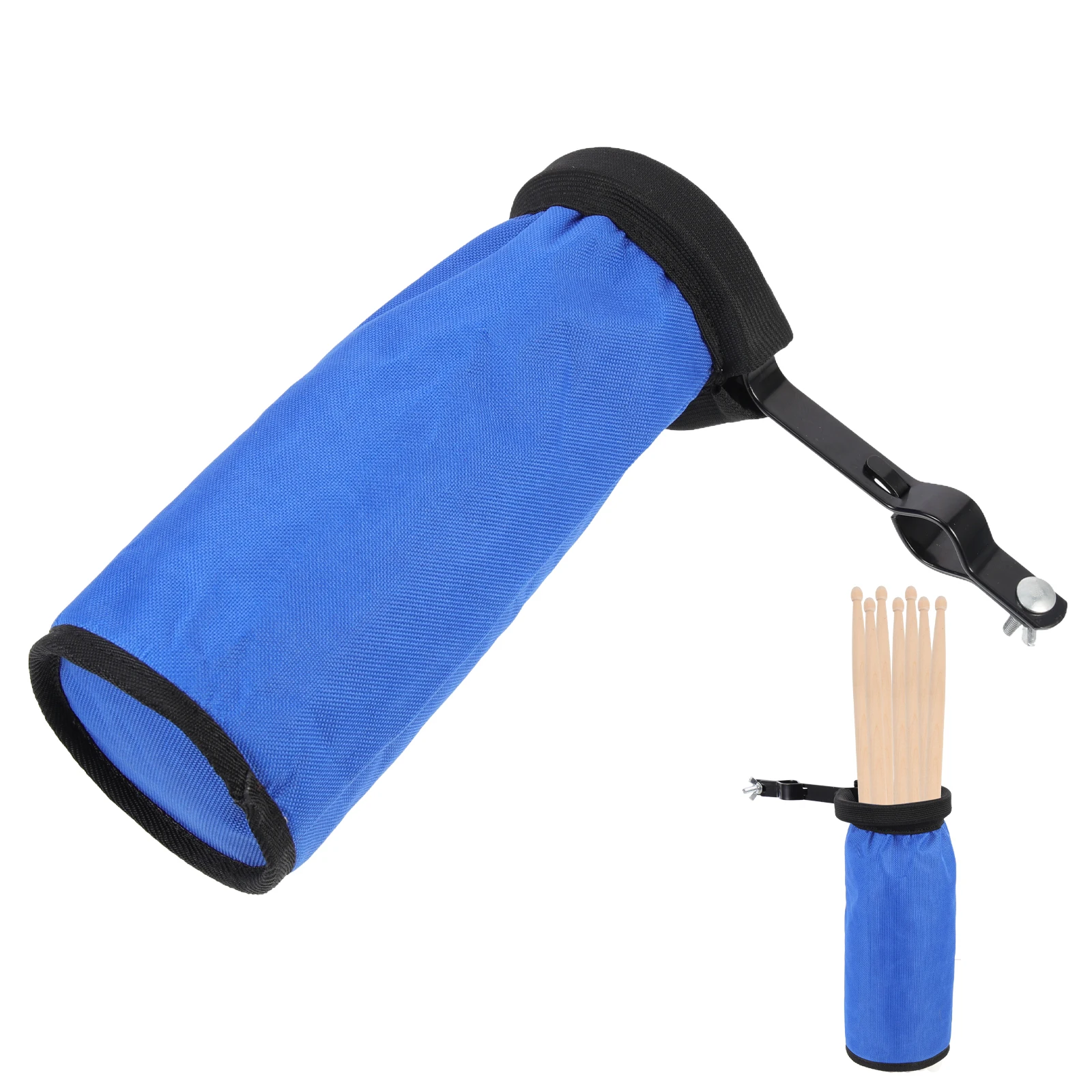 

Drumstick Storage Pouch 600D Oxford Fabric Aluminum Steel Lightweight Portable Drumsticks Bag Drum Accessory Holder for Mallets