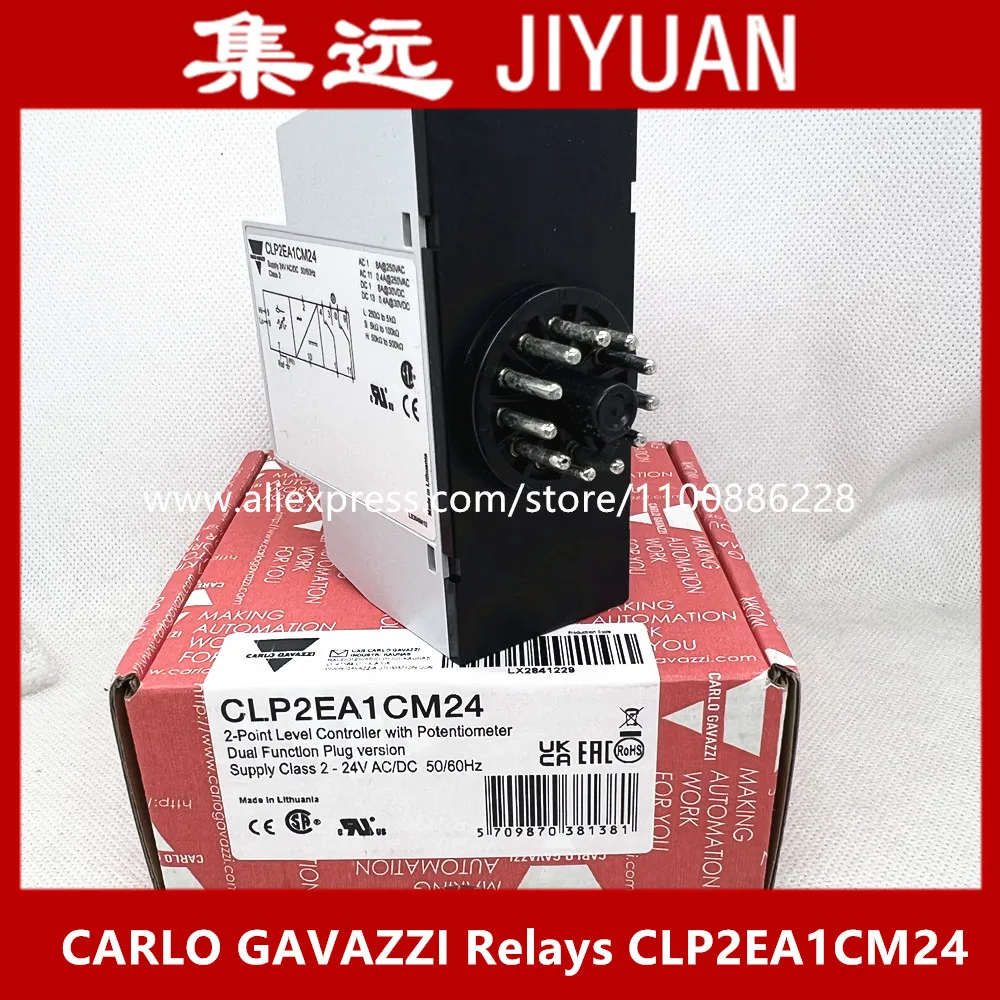 Imagem -02 - Carlo Gavazzi Relés Ponto Original e Autêntico Clp2ea1cm24 Novo