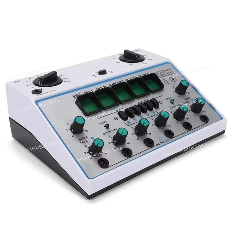 Unit EMS Muscle Stimulator KWD808-I Nerve and Muscle Electro Acupuncture Therapy 6 Waveforms 6 Output EMS Massager