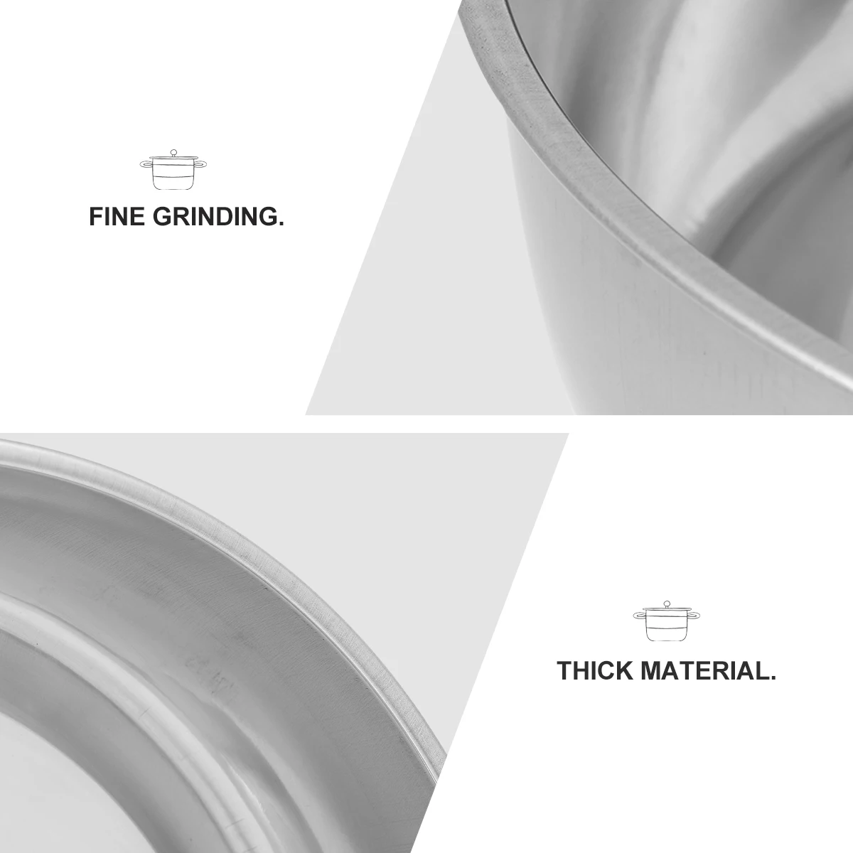 

1Pcs Round Universal Lid 24cm Stainless Steel Pot Pan Cover Handle Heat Preservation Smooth Safe Pot and Pan Lid