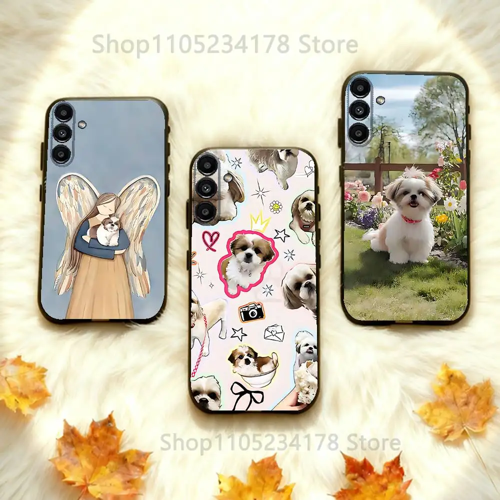 

Pet Shih Tzu Dog Phone Case Silicone Soft For Samsung Galaxy A73,31,32,72,41,53,52,71,22,5G,Note,J7,8,9