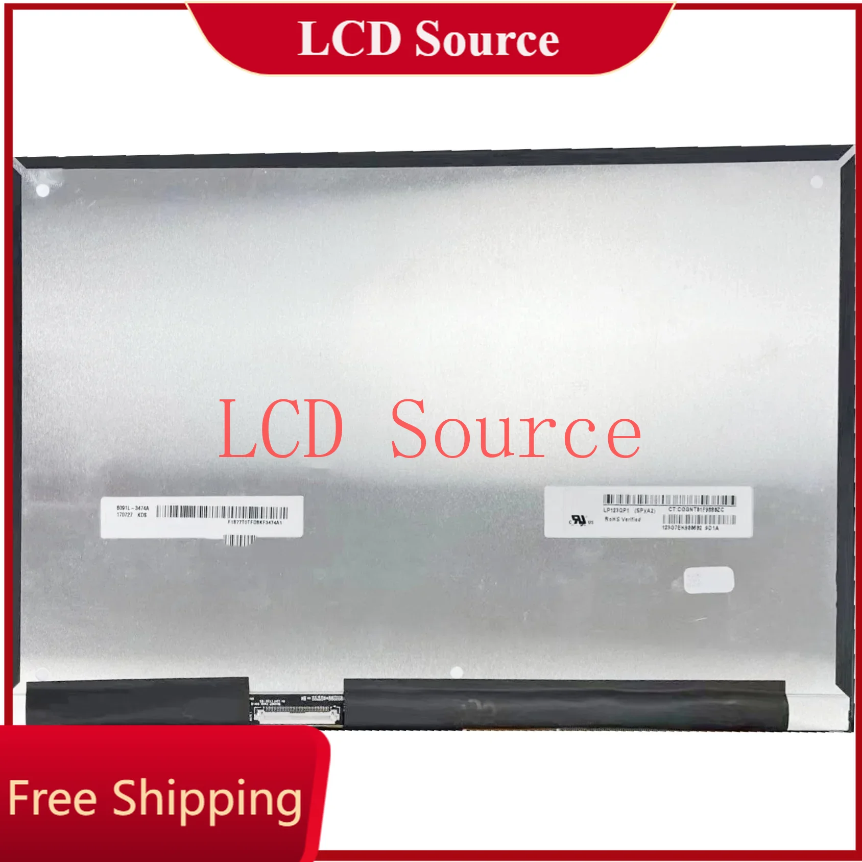 

LP123QP1 SPA2 12.3 inch IPS 3000x2000 40pins Matrix Panel Display Replacement Laptop LCD Screen