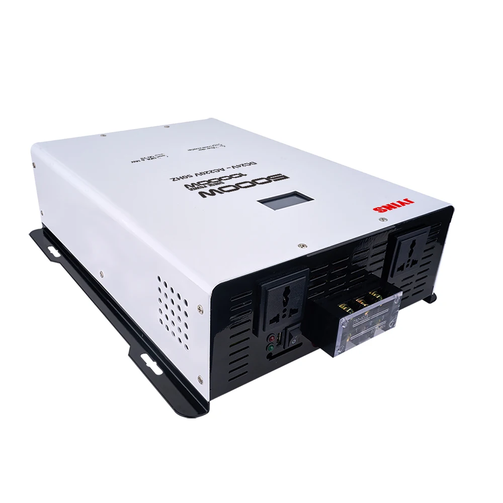JYINS Inversor 24V/48V to 220V Pure Sine Wave off Grid Solar Inverter 5000W Single Output