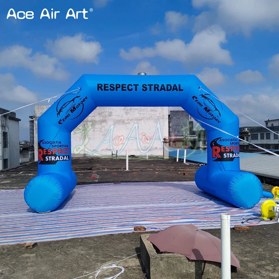 Inflatable Arch for Entrance, Start Finish Line, Racing Arch for Sport Event, 5 mwx3mh