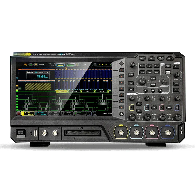 Mso5000 Series Digital Oscilloscope Function Signal Source Sampling Rate 8gsa/S