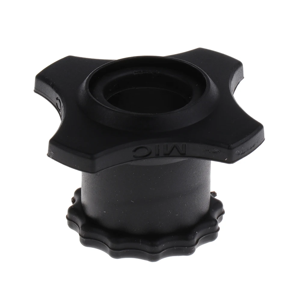 Anti Slip Microphone Ring Holder Silicone Shockproof Hexagonal Base Mini Protection Stand for Karaoke Recording