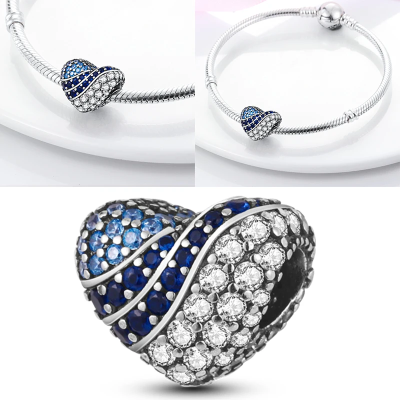925 Sterling Silber Charm-Perlen Kaffee Ei Toast Sonne Mond Motorrad Schmetterling Frucht DIY Armband Halskette Geschenk für Frauen – Detail 20