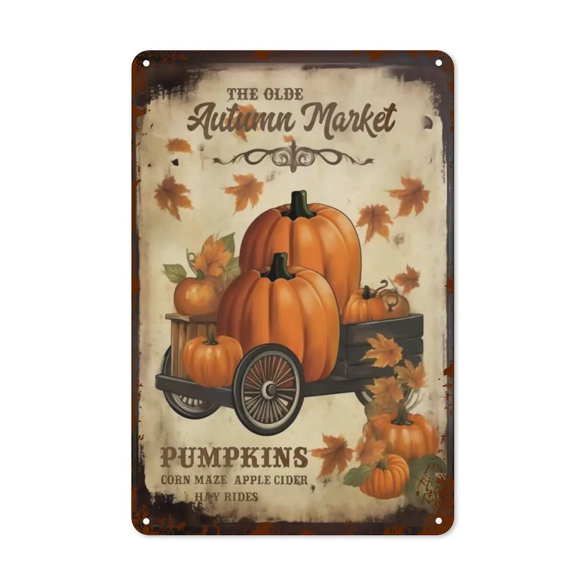 Thanksgiving Metal Tin Signs Funny Vintage Signs Iron Paiting Wall Decor For Indoor Outdoor Bar Coffee Kitchen 8X12 Inches  sign