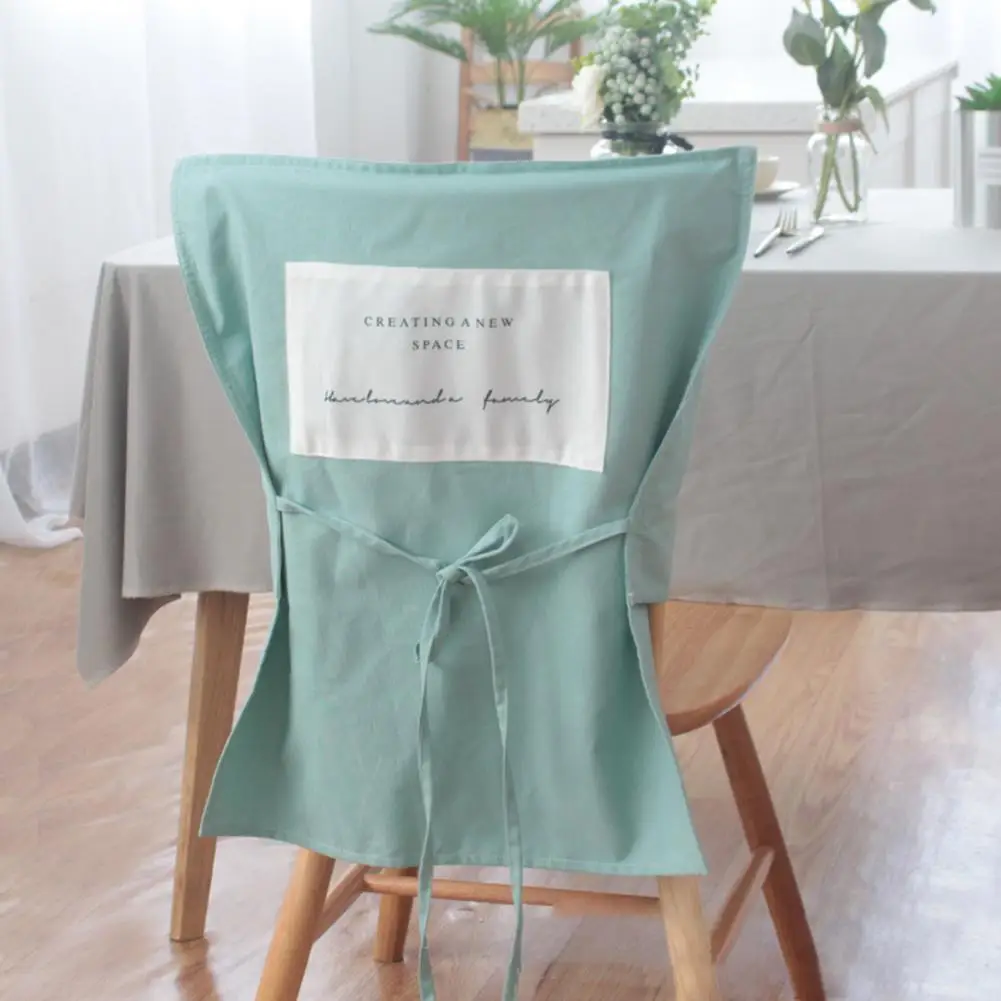 

Декоративный удобный защитный чехол на спинку стула для столовой, Бытовые аксессуары