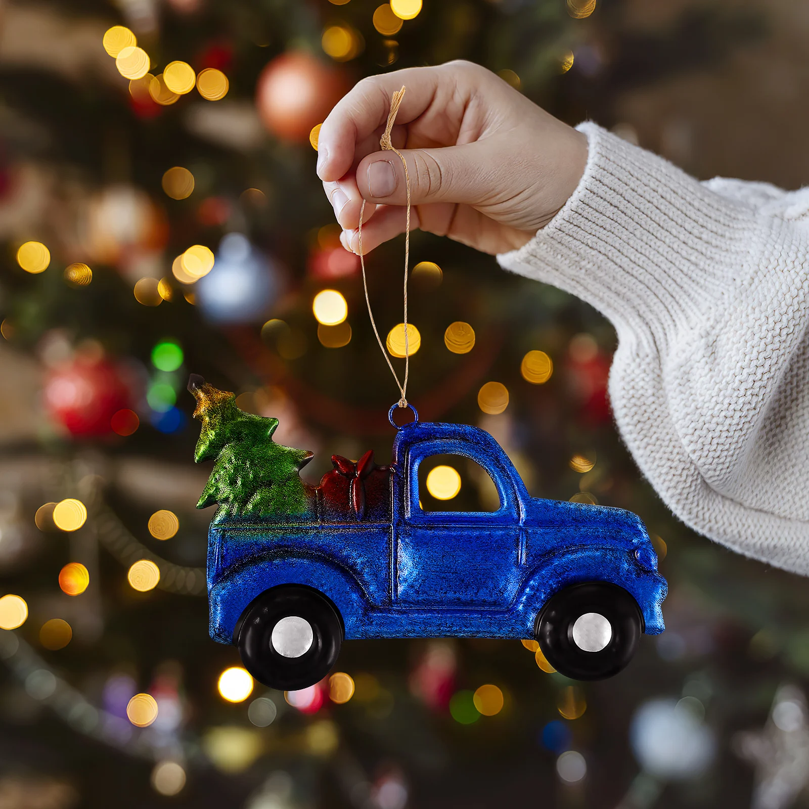 

Automobile Ornaments Car Hanging for Women Decorations Blue Accessories Pendant