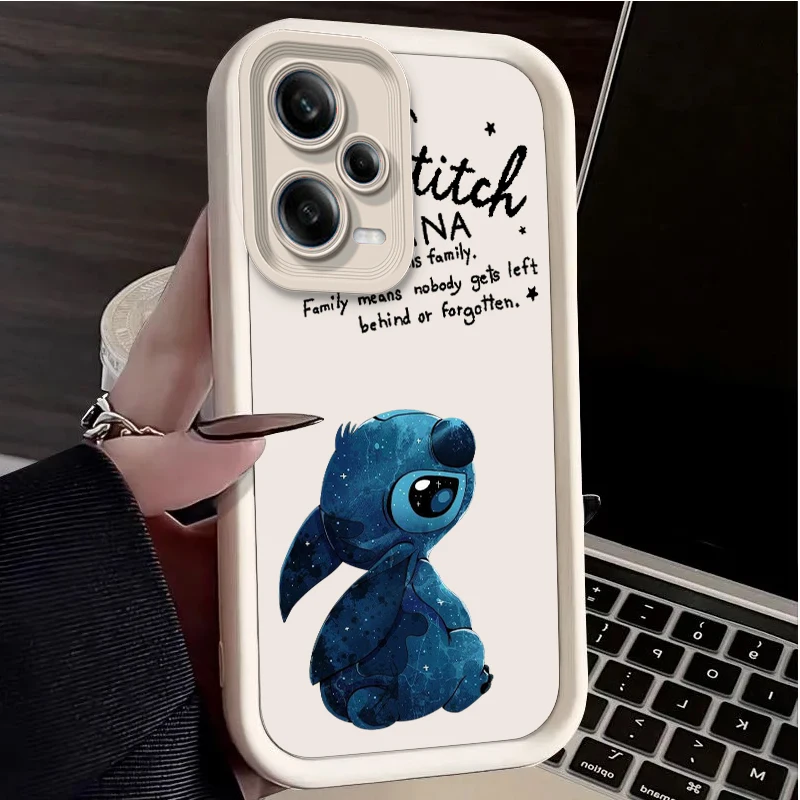 Disney Angie Stitch For Redmi K50 K40 K30 K20 12C 10C 9C 9AT 9A Ultra Pro Prime Eye Ladder Phone Case