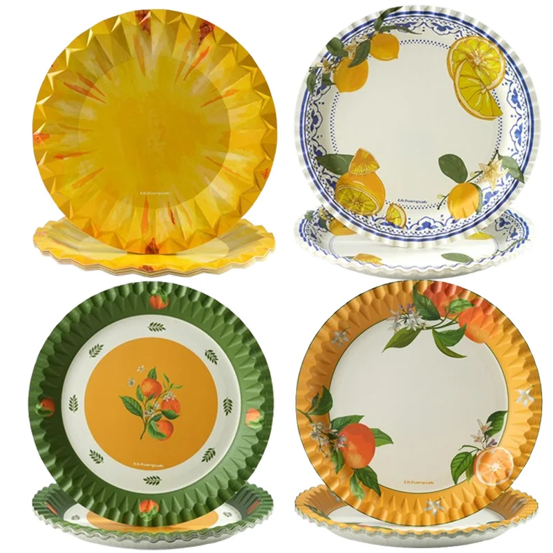Fruit Paper Plates …