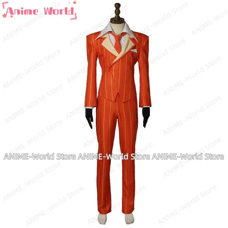 

《Custom Size》OVERLORD Demiurge Cosplay Costume Halloween Carnival Battle Unifroms Full Set