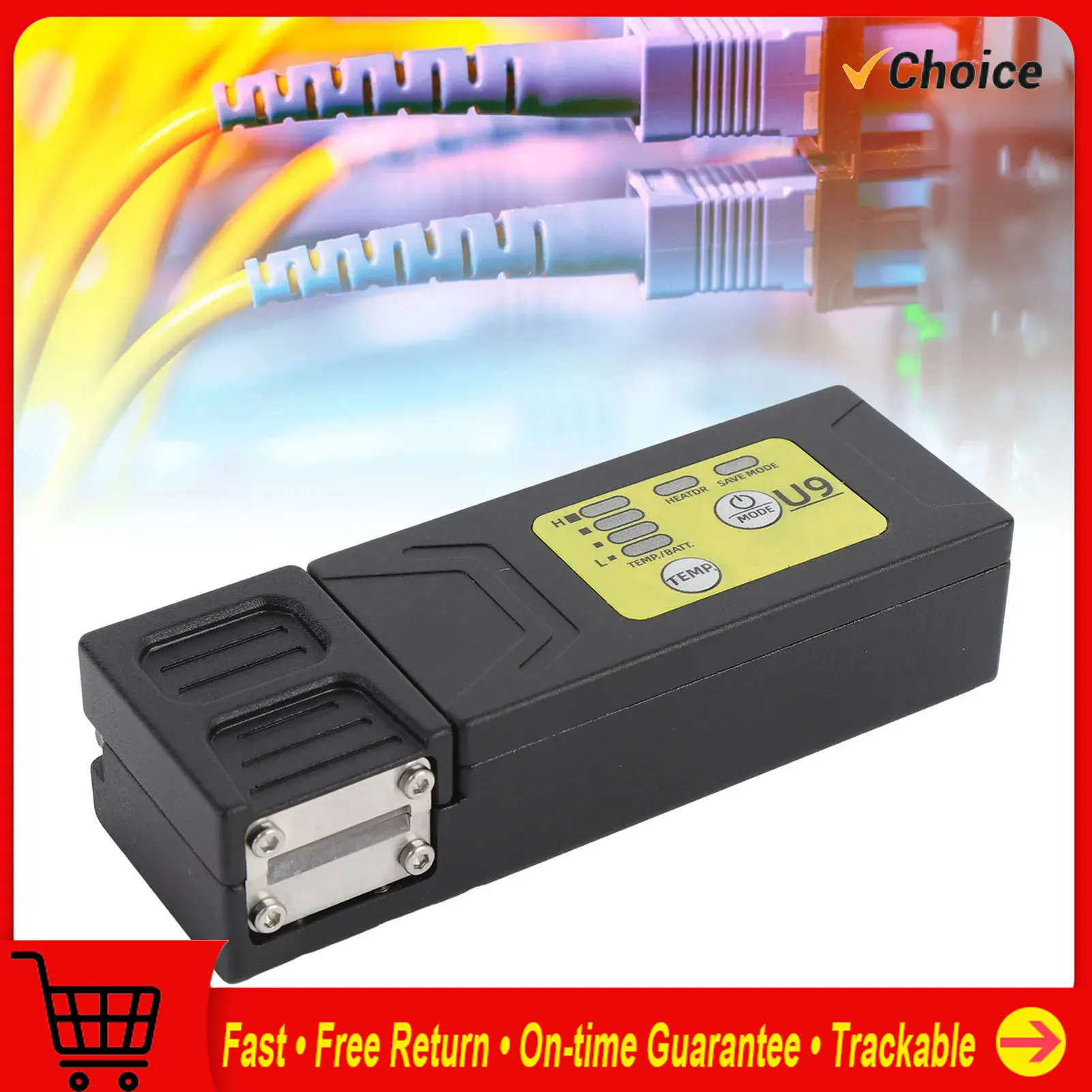 

Heat Stripping Tool Accurate Control 8 Levels Temperature Optic Thermal Stripper for 2-24 Cores Ribbon Fibers