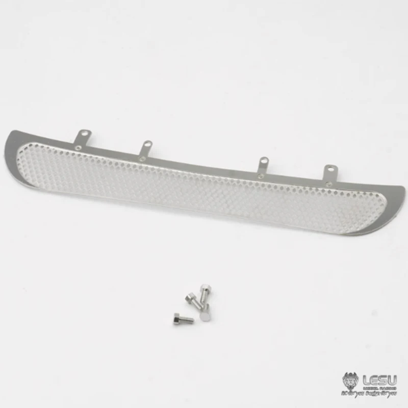Metal Lesu Front Windshield Net Part For Diy TamiyayaRc 1/14 Tractor Truck Electric Car Remote Toucan Th13086