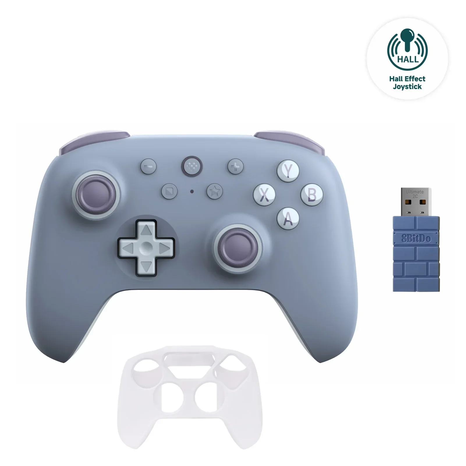 8BitDo Ultimate 2C draadloze gamingcontroller voor pc, Windows 10, 11, Steam Deck, Raspberry Pi, Android-gamepadaccessoires