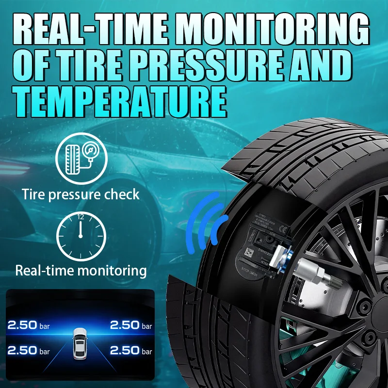 Tire Pressure Monitoring System Sensor 52933-2M000 Replacement For KIA Sorento Hyundai Genesis 315MHZ Replaces For 529332M000