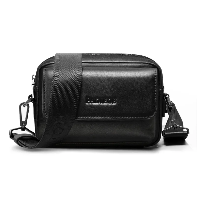 Leather handbag made from vegetable-tanned outer layer of cowhide, luxurious and fashionable, versatile and durable single-shoul