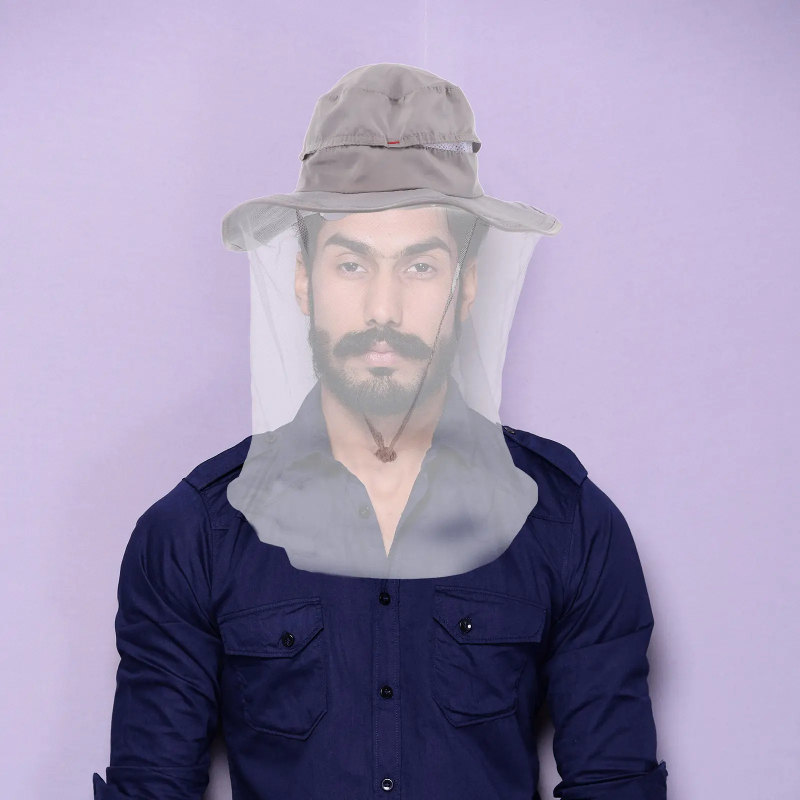 

Дышащая шляпа от комаров с полной защитой лица, сетчатая шляпа с защитой от ультрафиолета для рыбалки, походов, кемпинга, садоводства, легкая, защита от насекомых