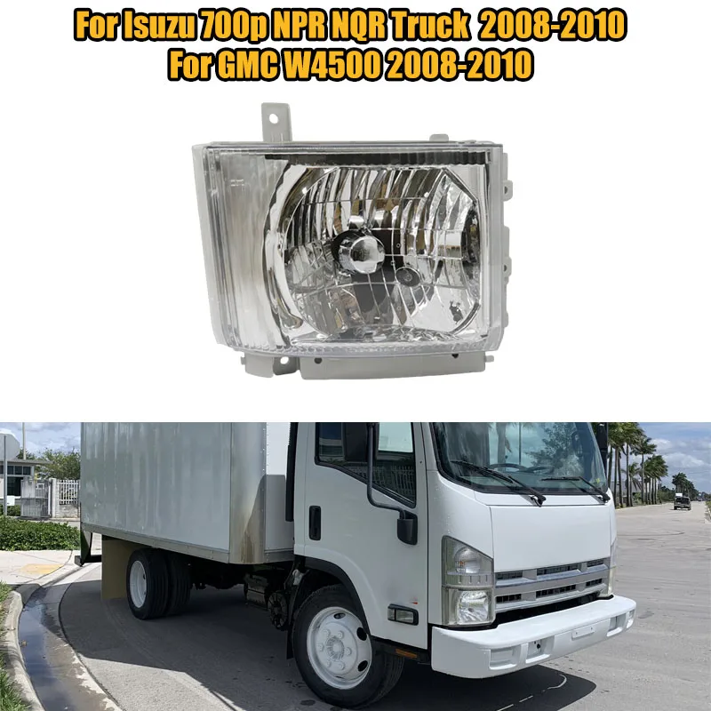 

Car Headlight Assembly Fog Light Running Signal Lamp For ISUZU NPR NPR-HD NQR NRR 2008-2022 For GMC W4500 W4000 Truck 2008-2010