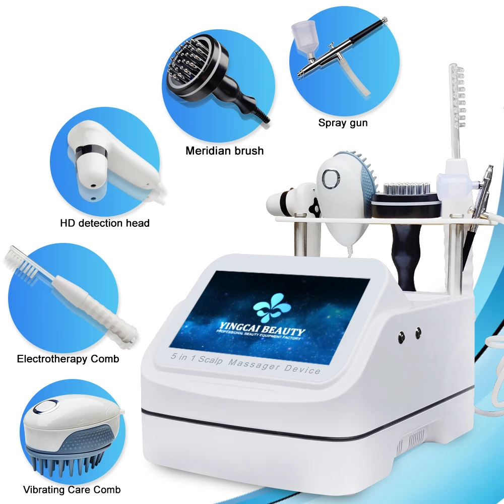 Head Massager Spa Scalp Electric Scalp Analyzer Hair Regrowth Treatment Machine Advanced Scalp Analysis Device