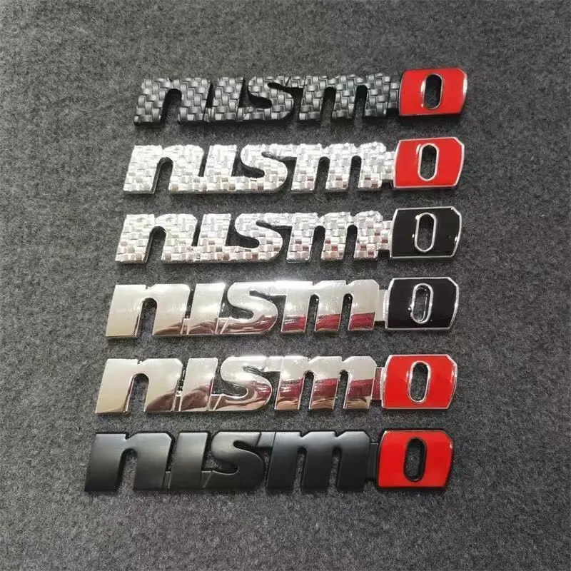 Металлическая наклейка-эмблема на заднюю часть автомобиля для Nissan GTR NISMO Qashqai Patrol X-trail Tiida Navara Sylphy Juke Teana Skyline Almera