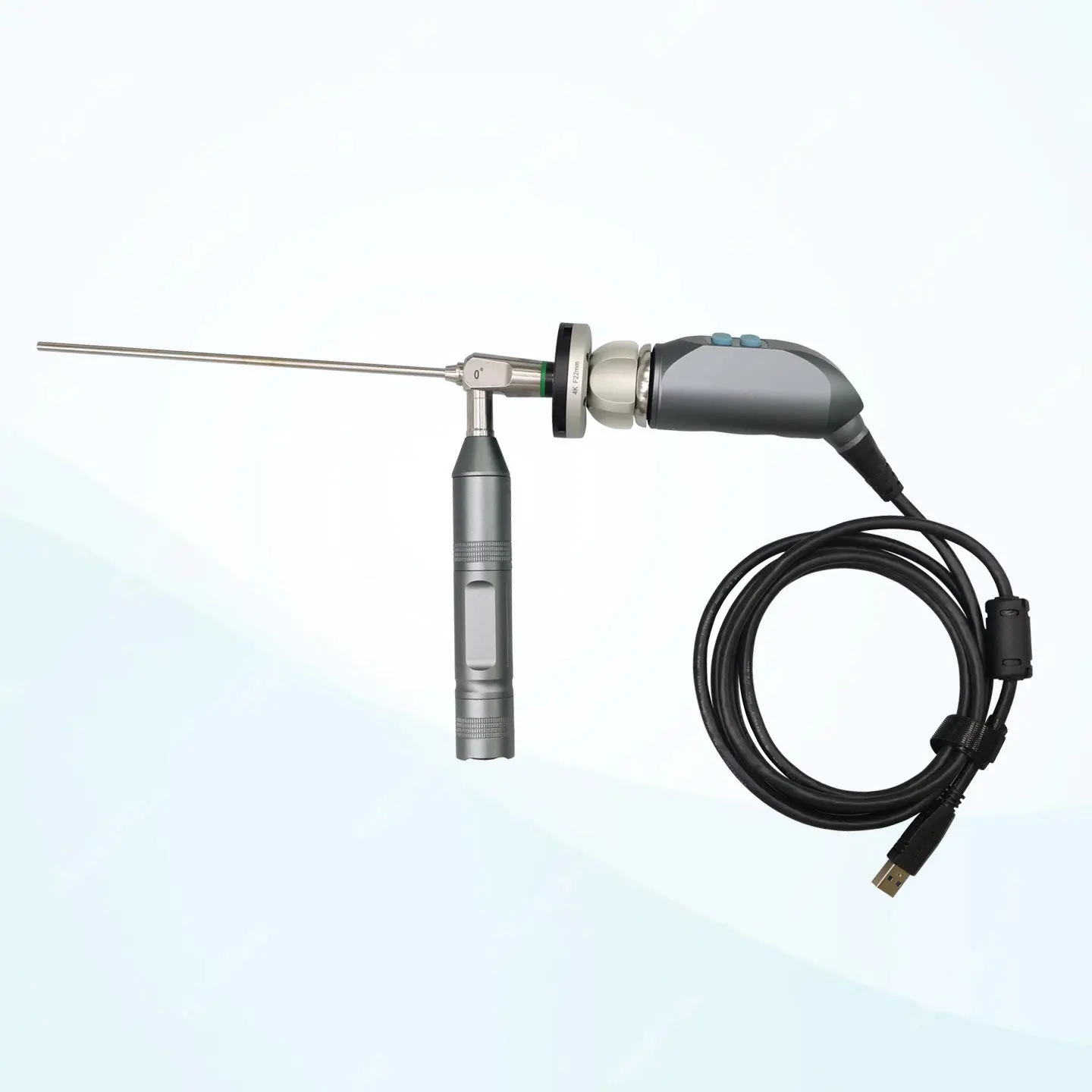 USB 3.0 high definition endoscopic for industrial examinations, veterinary ENT surgeries, pet ear/nose cleaning with port